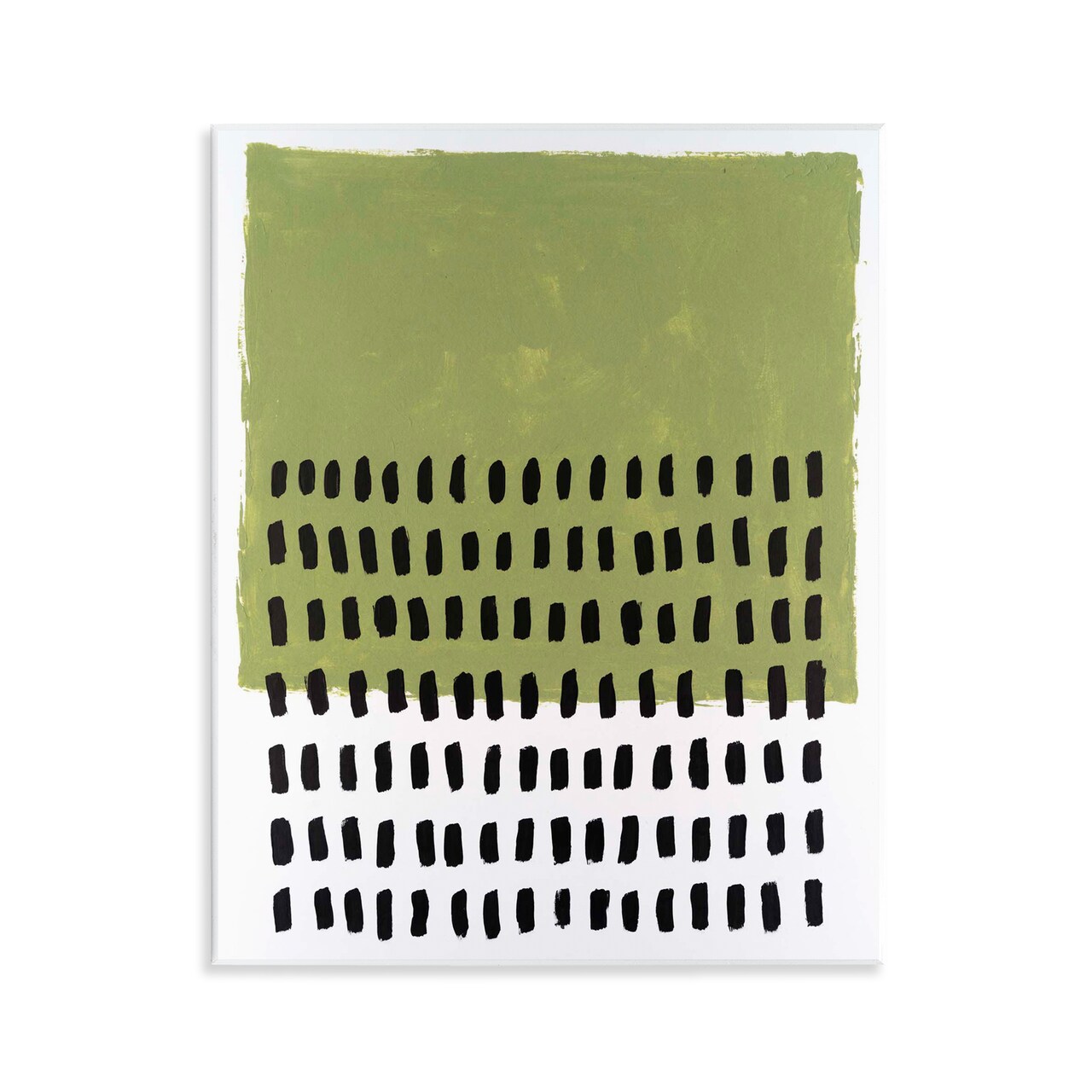 Stupell Industries Green Dotted Pattern Wall Plaque Art Design by Michael Willett